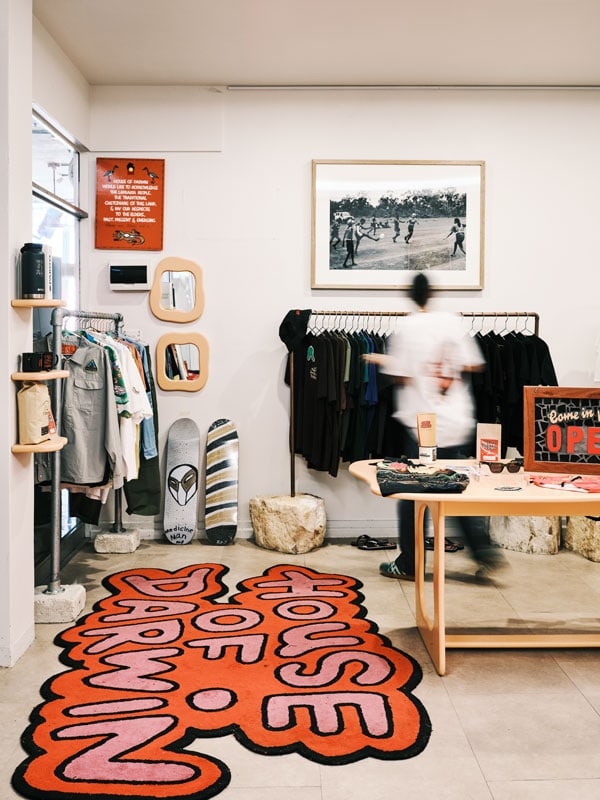 the House of Darwin boutique in the CBD