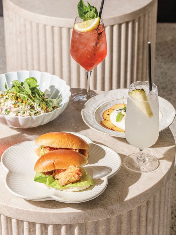 food and drinks at KirraBeach Hotel