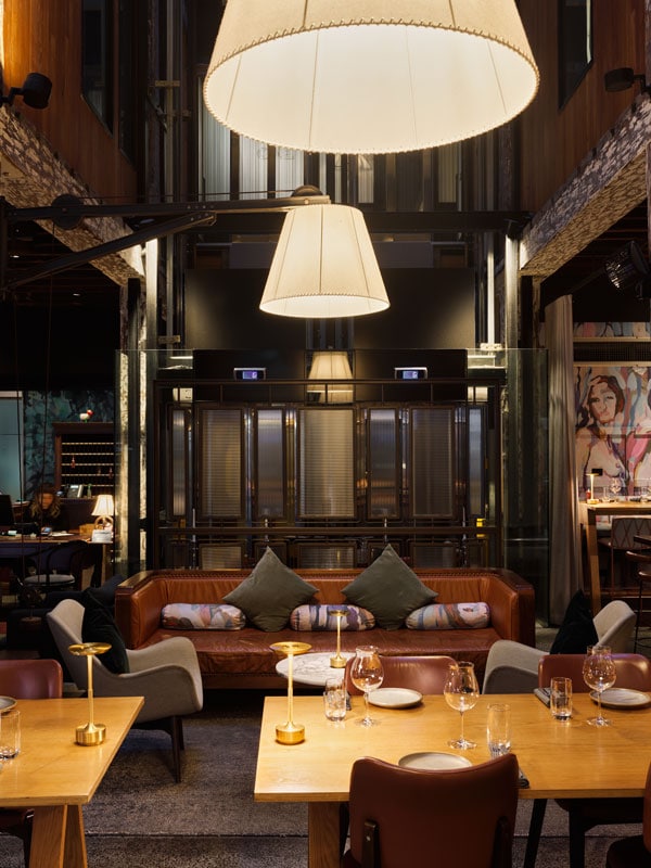 a look inside the wine bar at Mister Percy