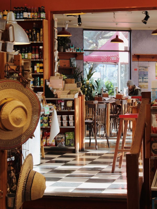 a look inside The Organic Market and Café