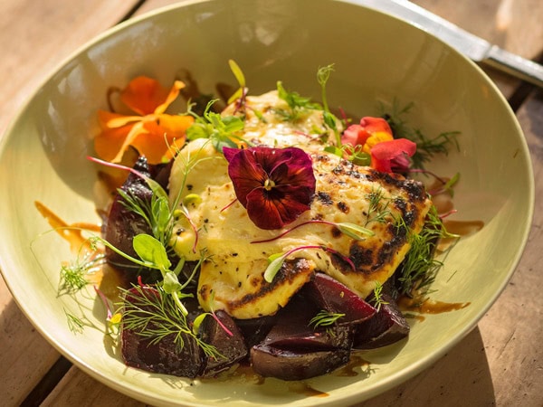 a close-up of a dish at Skillogalee Restaurant