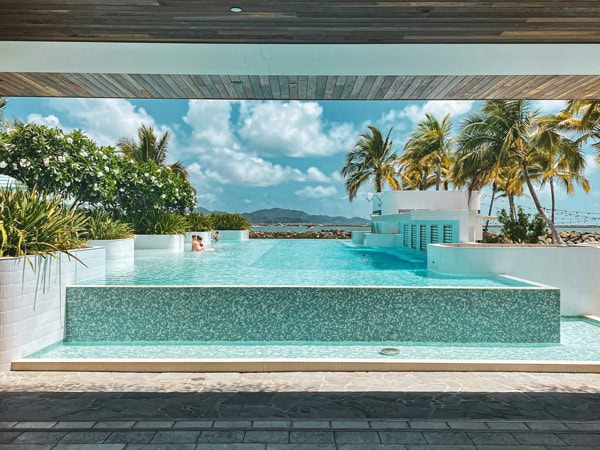 the pool at The Ville Resort Casino