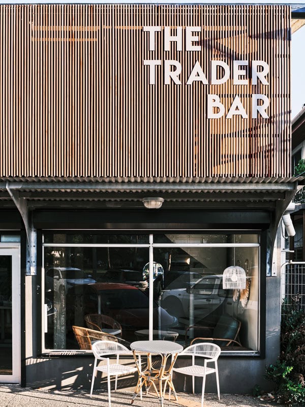 the exterior of The Trader Bar, Darwin