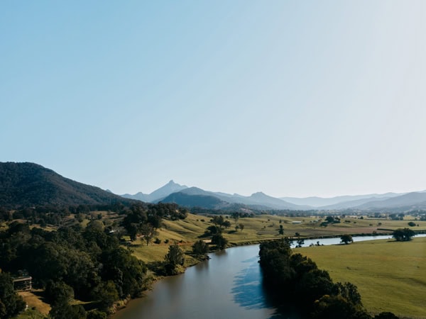 a scenic view of the Tweed River