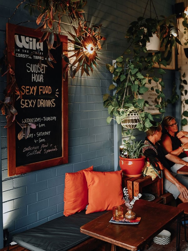 the bar interior of Wild in the Street