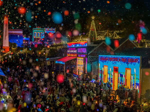 Winter Wonderlights in Ballarat, Victoria
