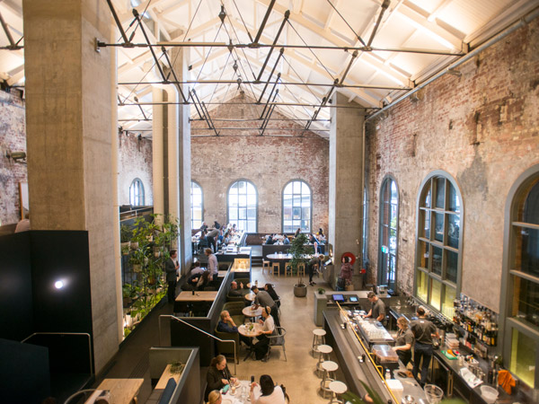 a look inside Higher Ground cafe in Melbourne
