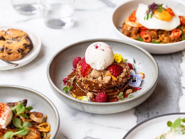 brunch at Darling Cafe, South Yarra