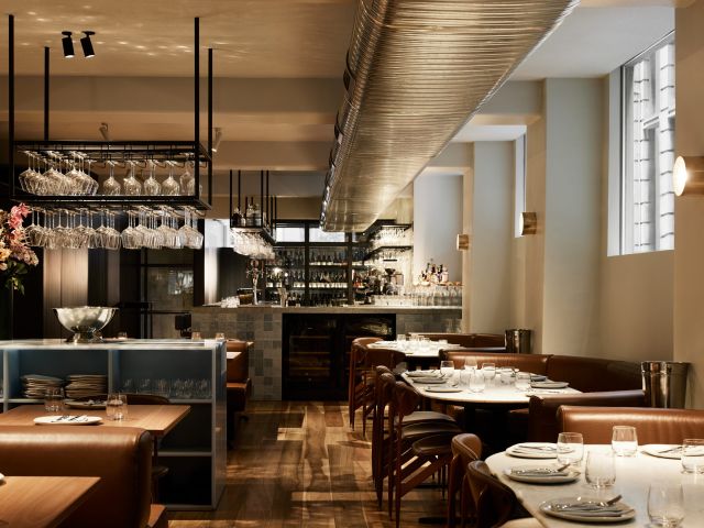the dining interior of NOMAD Melbourne