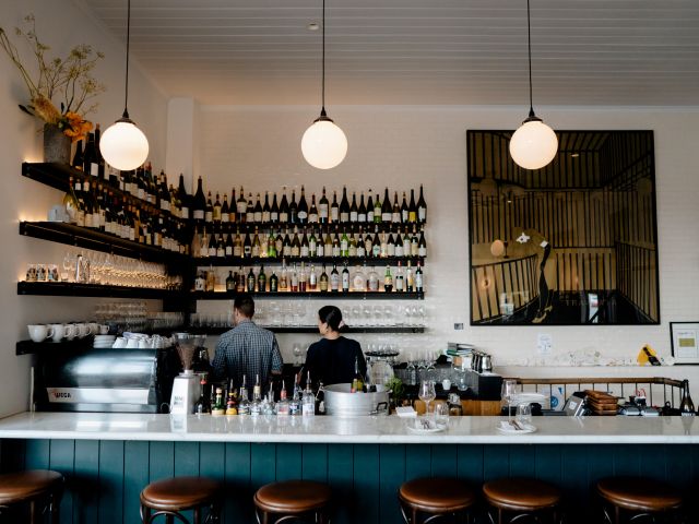 the Carlton Wine Room, Melbourne