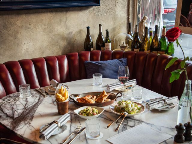 dining at Smith St Bistrot, Collingwood