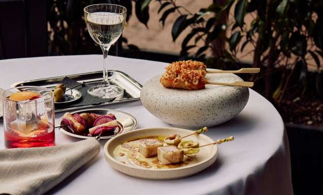 skewers & cocktails at Etta, Melbourne restaurants