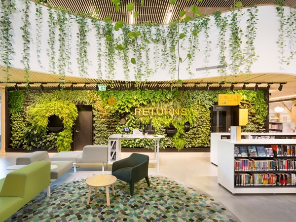 Inside Woollahra Library, Double Bay in Sydney, NSW