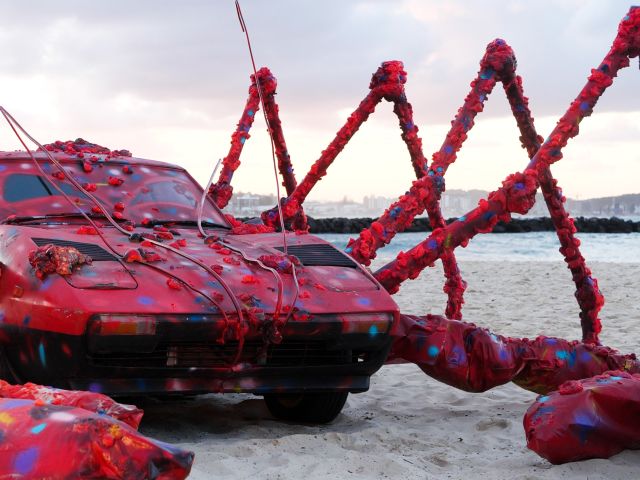 Swell Sculpture Festival on the Gold Coast, Queensland