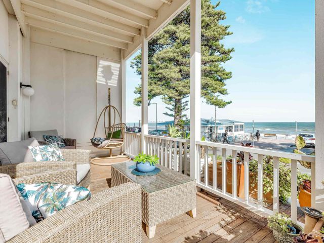 Mid-century seaside escape Airbnb in Adelaide