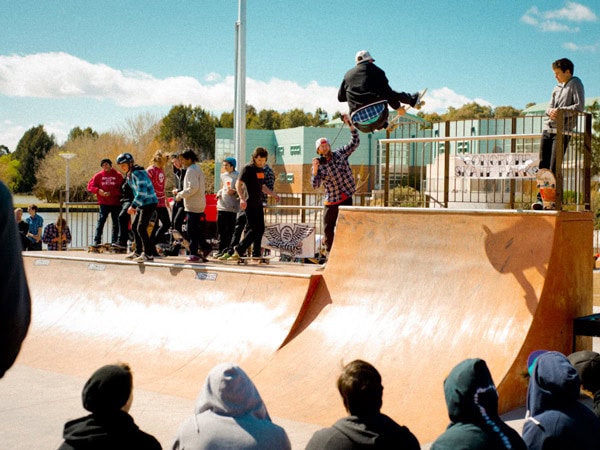 Belconnen Skate Park in Canberra