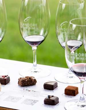 Glandore Estate Wines chocolate and wine pairing experience in the Hunter Valley