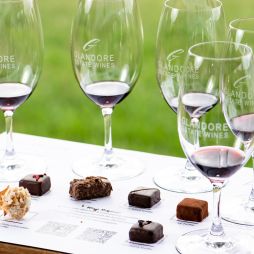 Glandore Estate Wines chocolate and wine pairing experience in the Hunter Valley