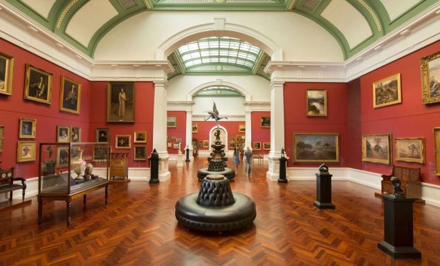 a look inside the Art Gallery of South Australia, Adelaide