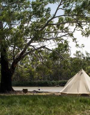 winter camping spots