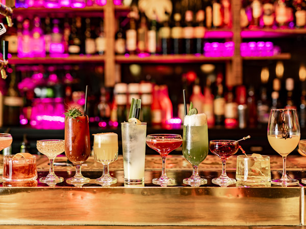 cocktails at Bar Wa Izakaya, Hobart bars