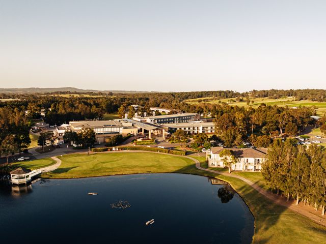 an aerial view of Rydges Resort Hunter Valley