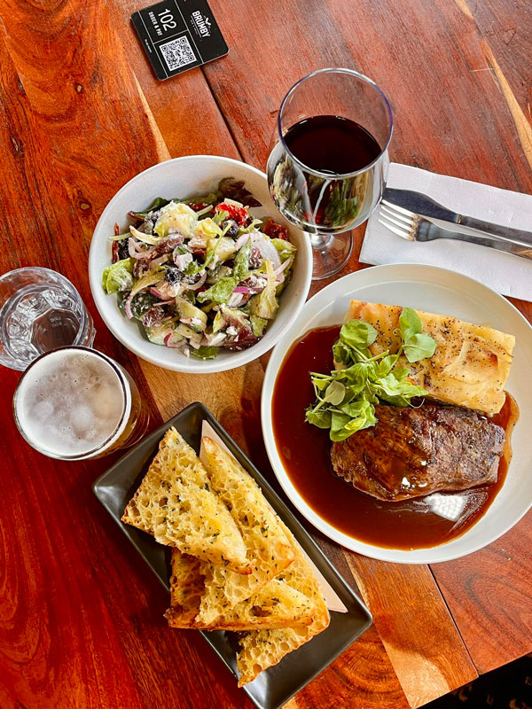 pub favourites at Brumby Bar & Grill, Jindabyne