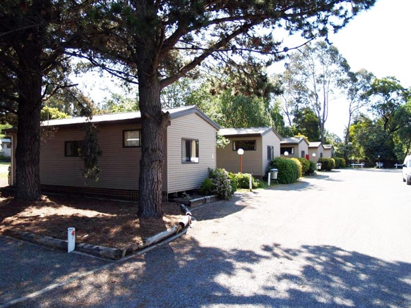 the property exterior of Launceston Holiday Park Legana