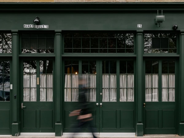 the exterior of Manky Sally's in Hobart