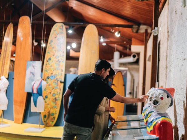 guests browsing inside the Maritime Museum in Adelaide