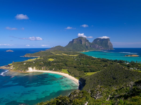 Mt Gower as seen from Malabar lookout