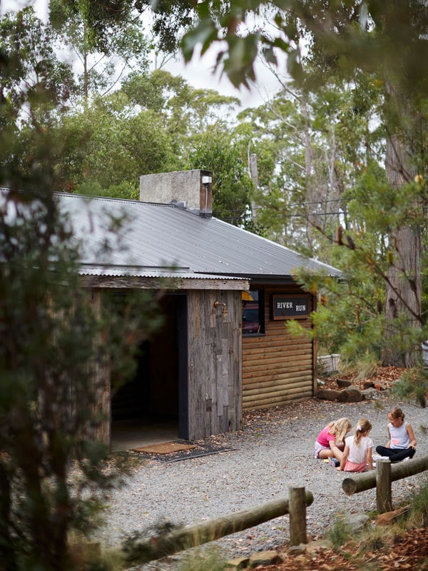 the River Run Lodge along the banks of the Esperance River