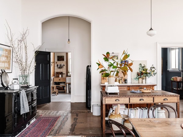 the interior of The Bowmont, Huon Valley