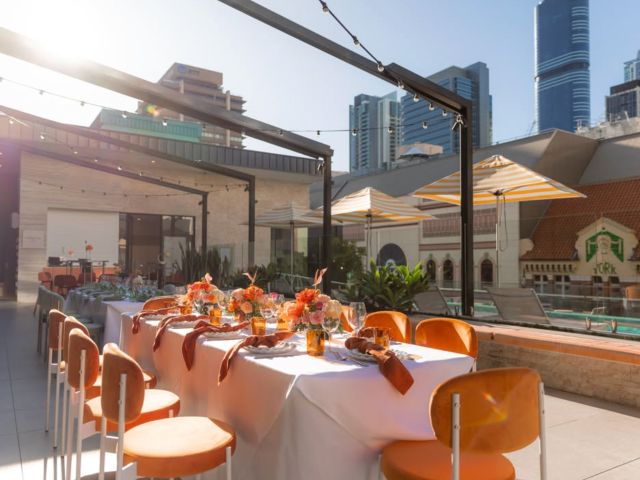 the Hibiscus Bar & Terrace, Brisbane