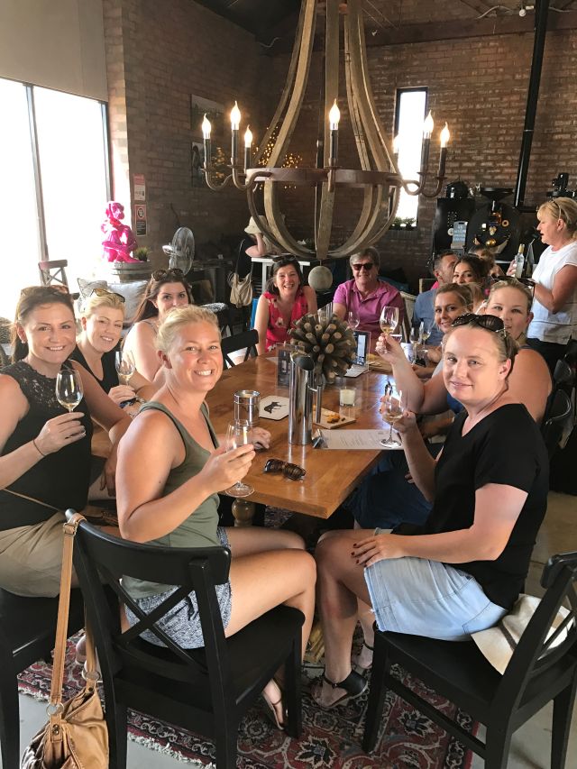 a group tasting with Wine D Road Tours
