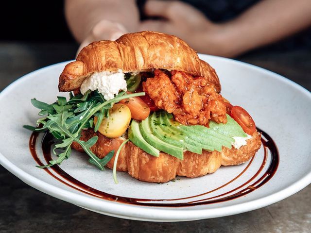 a close-up of food at Fellowship Drive Cafe, Sunshine Coast
