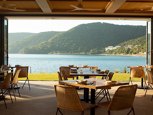 The Coral Sea view from Catseye Pool Club.