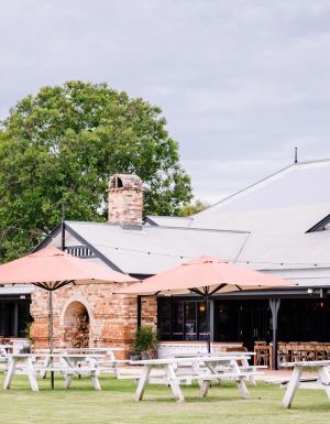 external view of The Mighty Hunter brewhouse in the Hunter Valley
