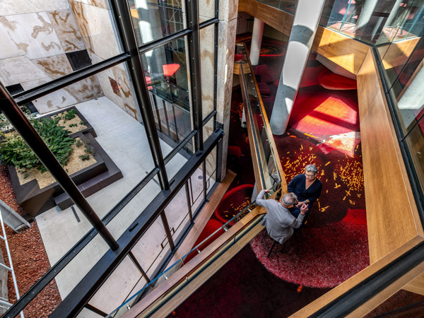 a couple dancing at Theatre Royal, Hobart
