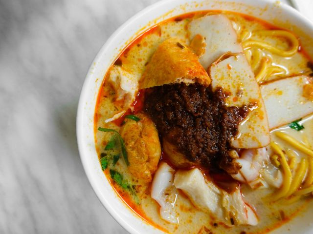 Unsplash image of laksa for Darwin International Laksa Festival, NT