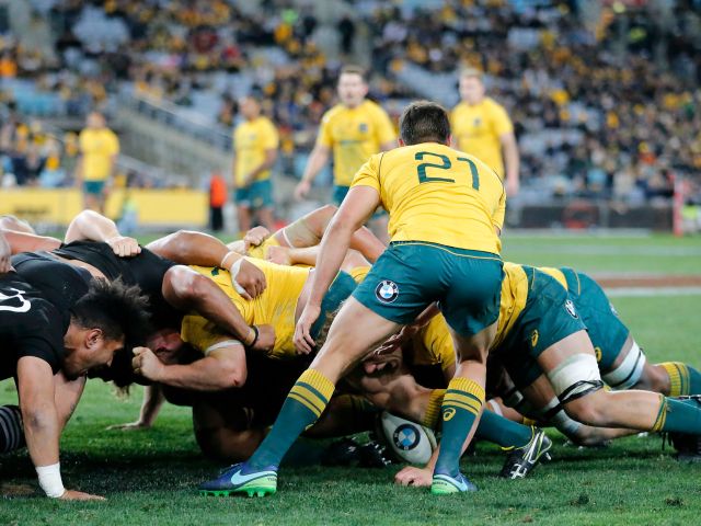 Bledisloe Cup rugby match in Perth, WA