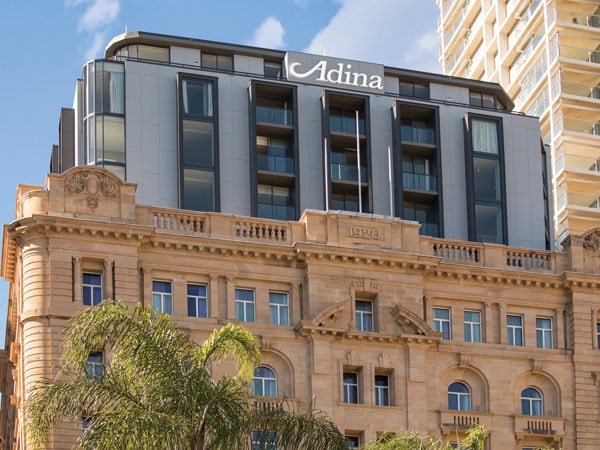 the Adina Apartment Hotel Brisbane Exterior