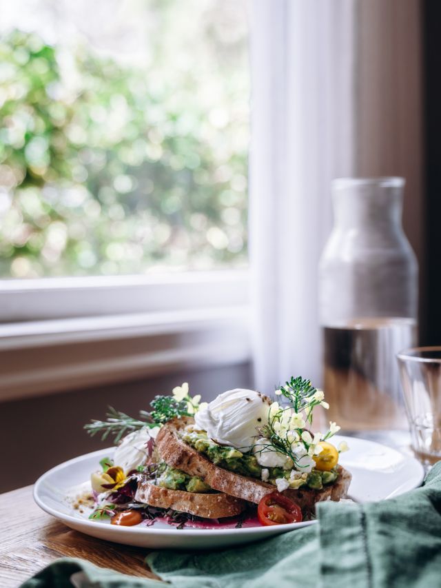 breakfast at Wild Canary, Brisbane cafe