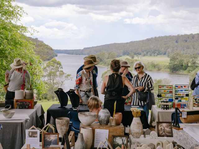 Artists & Makers Market in Bundanon, NSW