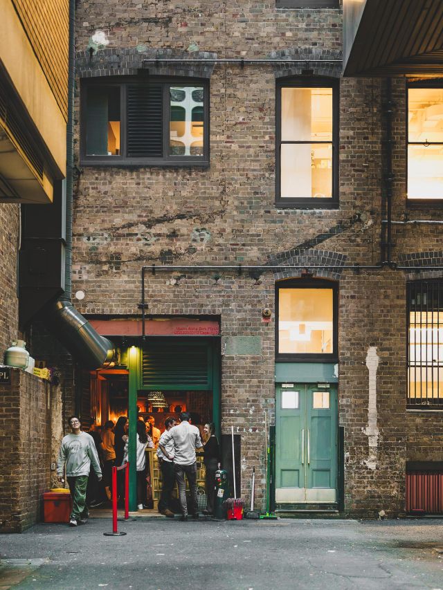 exterior of Cantina OK! bar in sydney