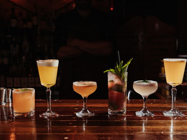 a wide selection of drinks at The Blind Bear, Cronulla