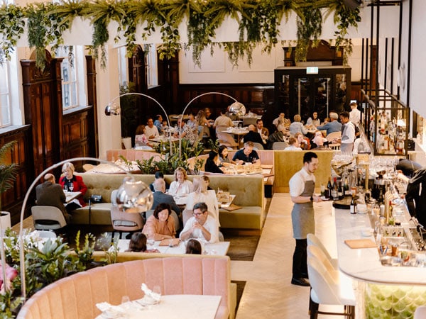 People dining at Donna Chang in Brisbane