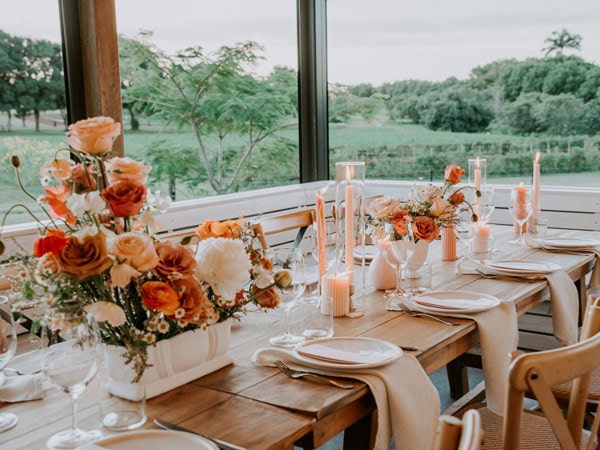Farm and Co table setting in the Tweed