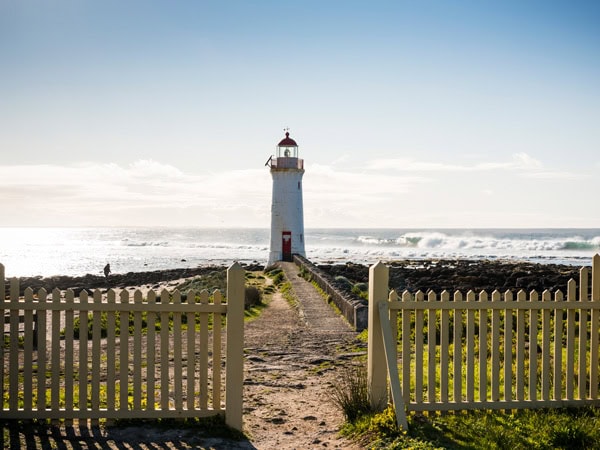 the lighthouse on Griffiths Island 