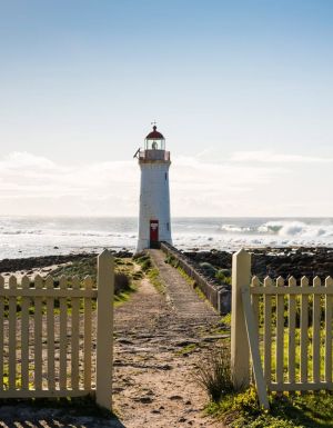 the lighthouse on Griffiths Island